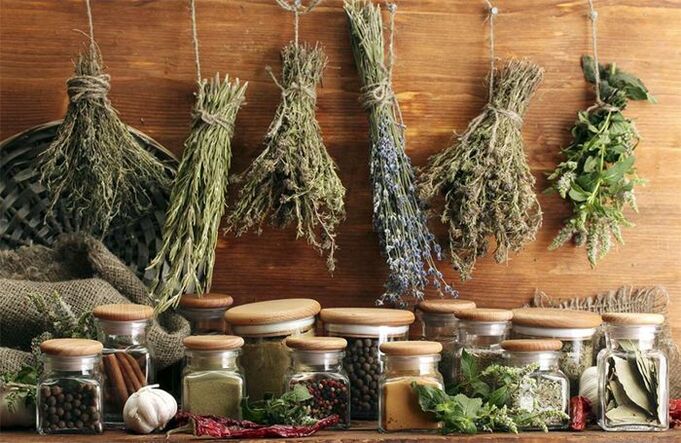 Parasites herbs